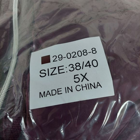 38/40 Ellos Wine Red Burgundy Mid-length Puffer Coat w Pockets & Hood NWT NIB - Picture 2 of 13